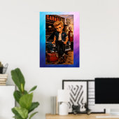 Poster Rockachibi Dean Aurore Vintage ポスター (ホームオフィス)