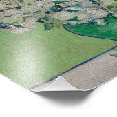 Póster Roses painting by Vincent Van Gogh 1890 フォトプリント (角)