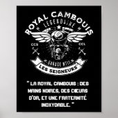 Poster, ROYAL CAMBOUIS  Papier poster (mat) ポスター (正面)