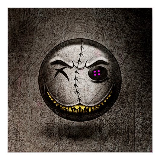 Poster Scarmoji Vintage ポスター (正面)