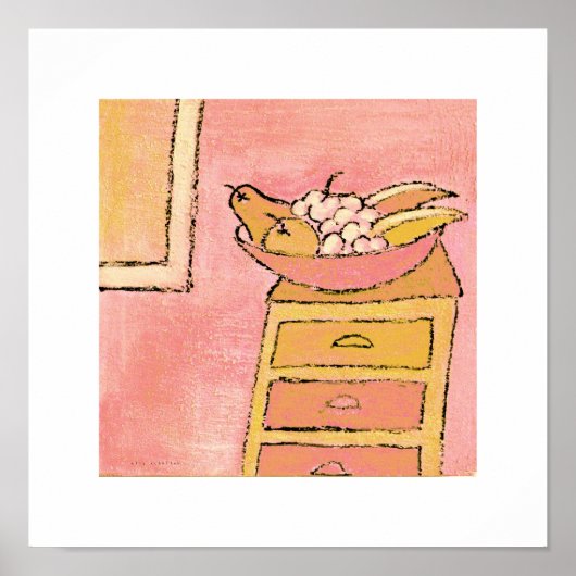 poster schilderij fruitschaal ポスター (正面)