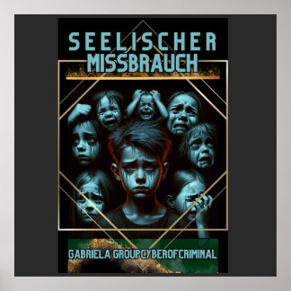 Poster Seelischer Missbrauch ポスター