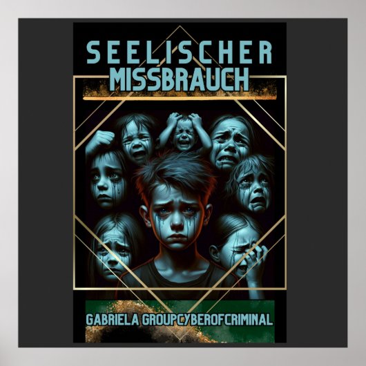 Poster Seelischer Missbrauch ポスター (正面)