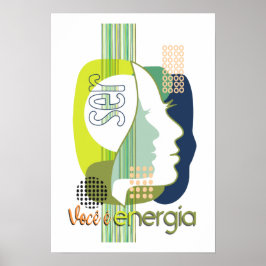 Poster SER - 06 Você é Energia ポスター