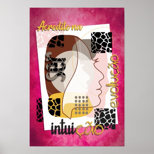 Poster SER - 10V2 Acredite na Intuição - Evolução ポスター (正面)