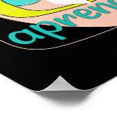 Poster SER - 11 Aprender Liberta (black) ポスター (角)