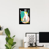 Poster SER - 11 Aprender Liberta (black) ポスター (ホームオフィス)