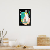 Poster SER - 11 Aprender Liberta (black) ポスター (キッチン)