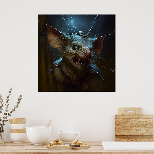 Poster sewer rat ポスター (キッチン)