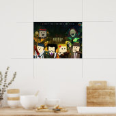 Póster Shadows of Evil 8-Bits (Grande) ポスター (キッチン)