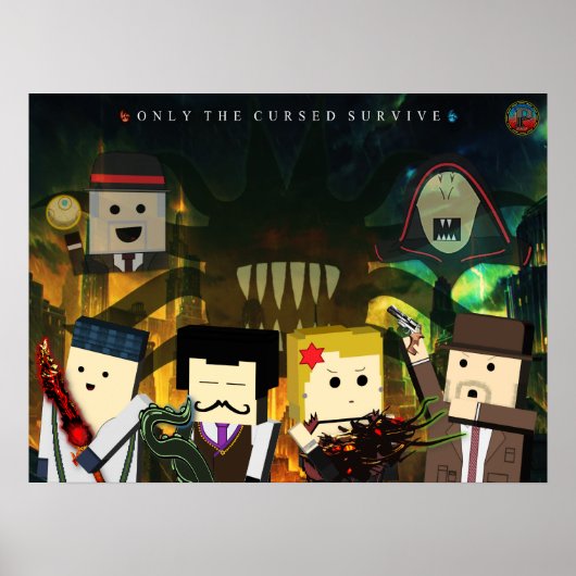 Póster Shadows of Evil 8-Bits (Grande) ポスター (正面)