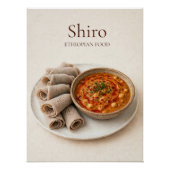 Poster Shiro ポスター (正面)