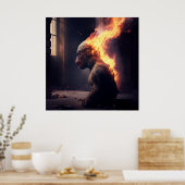 Poster singe ポスター (キッチン)