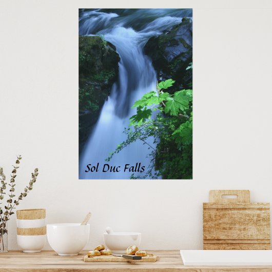 Poster: Sol Duc Falls ポスター (キッチン)