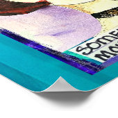 POSTER-SOMETIMES WHEN I OPEN MY MOUTH ポスター (角)