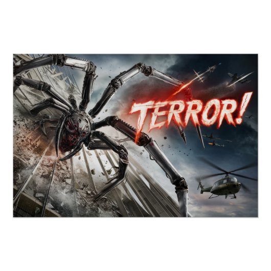 Poster Spider Terror 02 ポスター (正面)