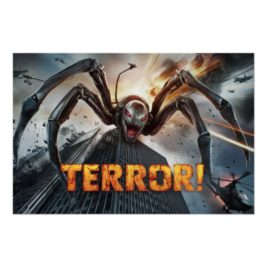 Poster Spider Terror 03 ポスター (正面)