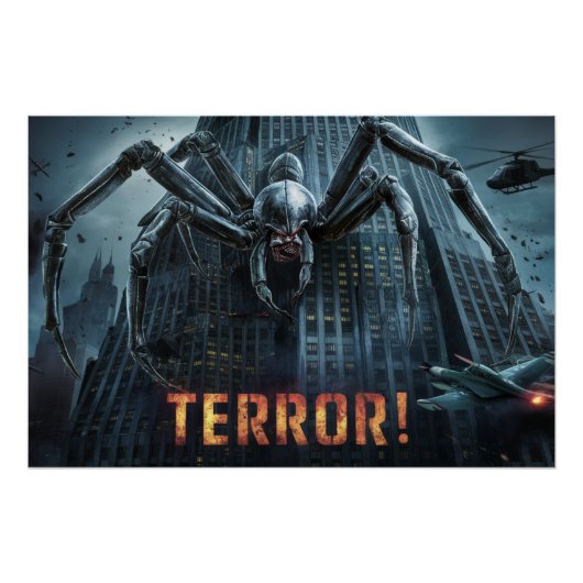 Poster Spider Terror 05 ポスター (正面)