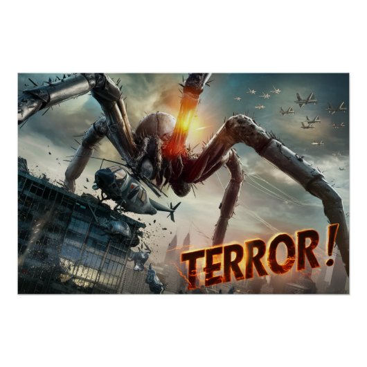 Poster Spider Terror 06 ポスター (正面)
