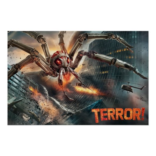 Poster Spider Terror 07 ポスター (正面)