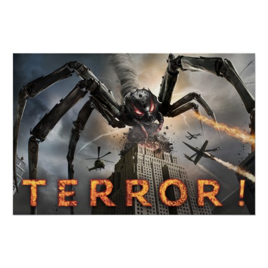 Poster Spider Terror 09 ポスター (正面)