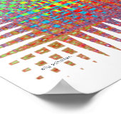Poster square abstract ポスター (角)