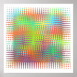 Poster square abstract ポスター