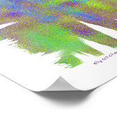 Poster square abstract ポスター (角)