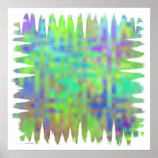 Poster square abstract ポスター