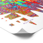 poster square abstract ポスター (角)