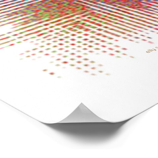 Poster square abstract ポスター (角)