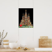 Poster St. Petersburg Russland Russland Russia ポスター (キッチン)