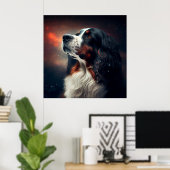 Poster star dog ポスター (ホームオフィス)