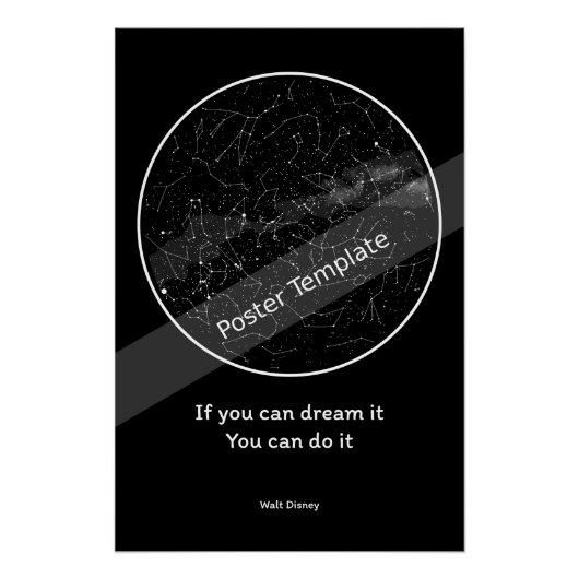 Poster star map ポスター (正面)