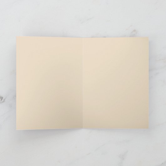 Poster Style Mid Century Modern Martini カード (内部)