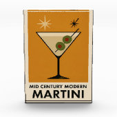Poster Style Mid Century Modern Martini フォトブロック (正面)