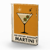 Poster Style Mid Century Modern Martini フォトブロック (右)