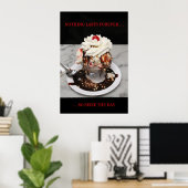 POSTER, Sundae, Nothing Forever ポスター (ホームオフィス)