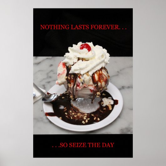POSTER, Sundae, Nothing Forever ポスター (正面)