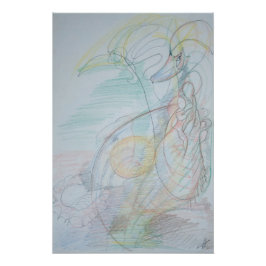 Poster Swans  ポスター