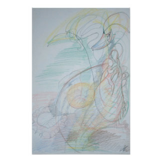 Poster Swans  ポスター