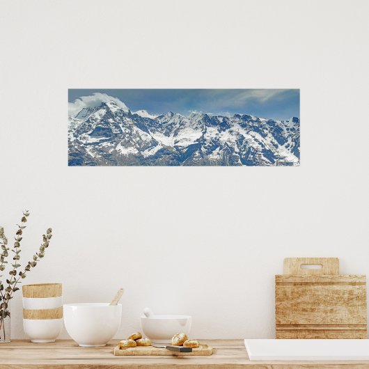 Poster Swiss Alps ポスター (キッチン)