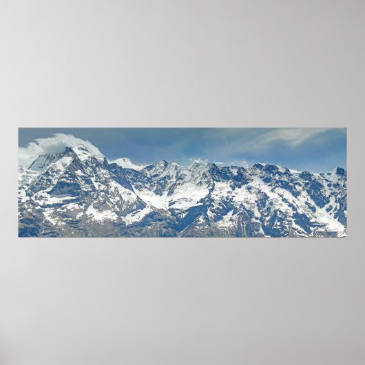 Poster Swiss Alps ポスター (正面)