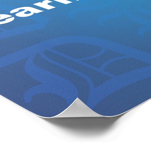 Poster Template Online Degrees ポスター (角)