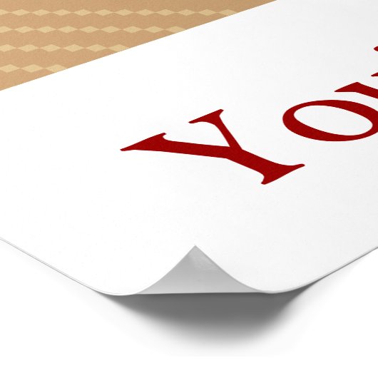 Poster Template Pizza ポスター (角)