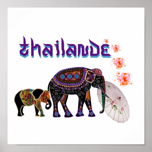 Poster Thailande ポスター (正面)