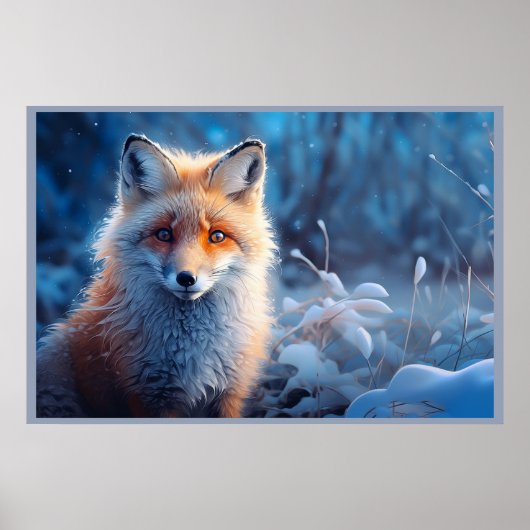 Poster The Cunning Fox of the Woods ポスター (正面)