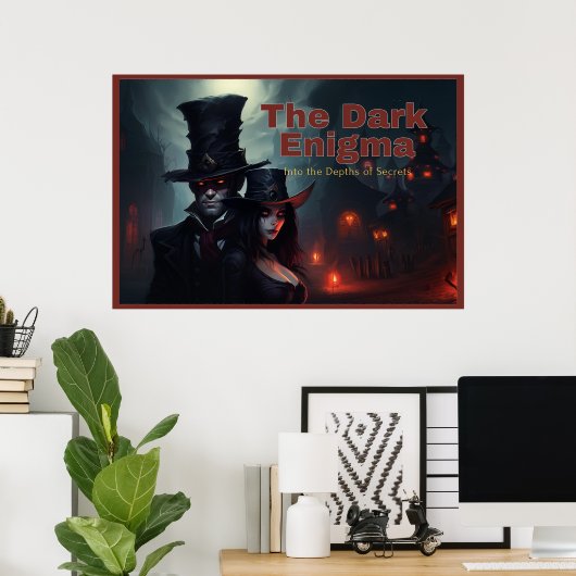 Poster The Dark Enigma ポスター (ホームオフィス)