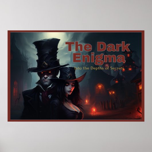 Poster The Dark Enigma ポスター (正面)