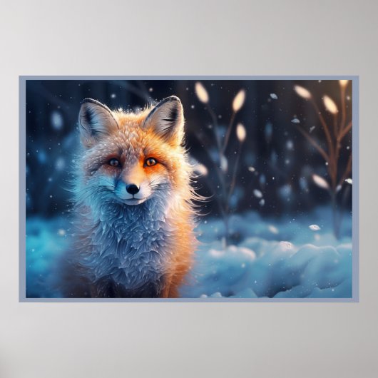 Poster The Fox of the Mysterious Forest ポスター (正面)